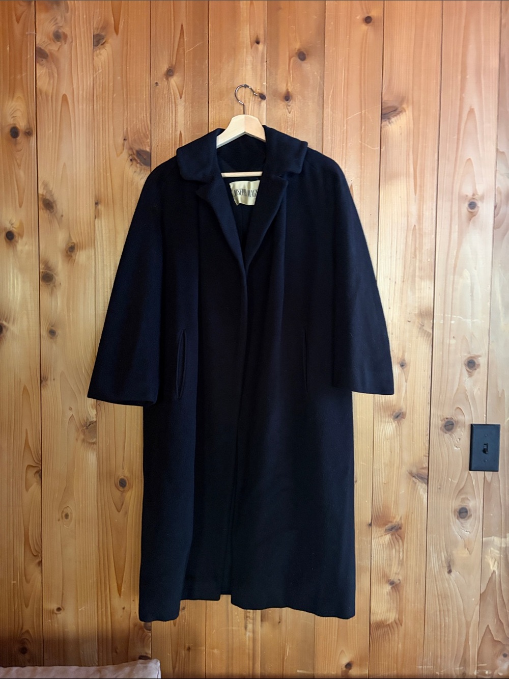 Vintage Cashmere Swing Coat